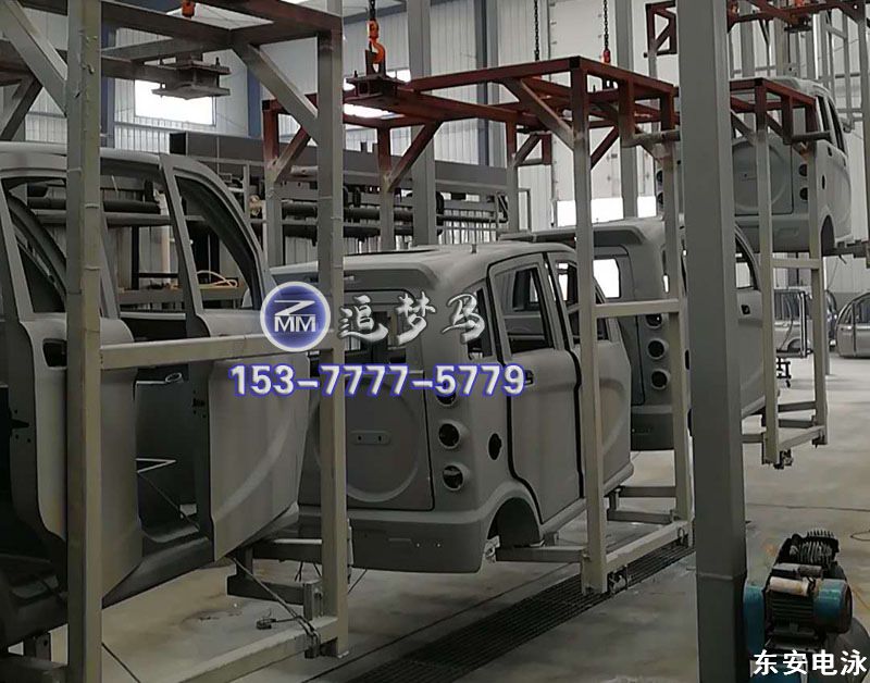 聊城市高唐縣電動(dòng)車電泳全自動(dòng)流水線